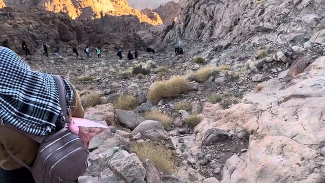 Раннее утро на горе Синай , спуск с Горы смотреть онлайн