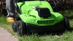 Аккумуляторный аэратор Greenworks GD40SC36