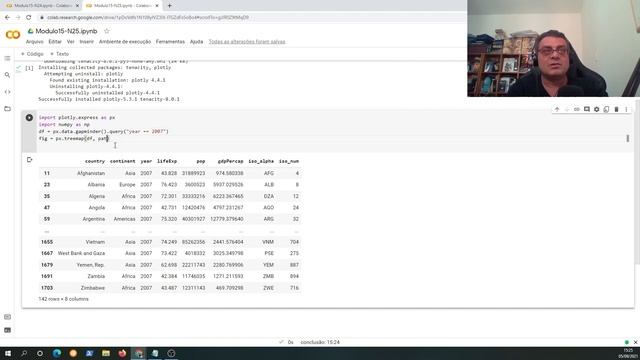 Módulo 15 - Aula 25: Plotly / Dash - Treemap + Pandas смотреть онлайн