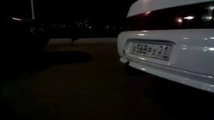 Дикий выхлоп ваз 2110.