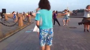 Oops! Public dance in the street