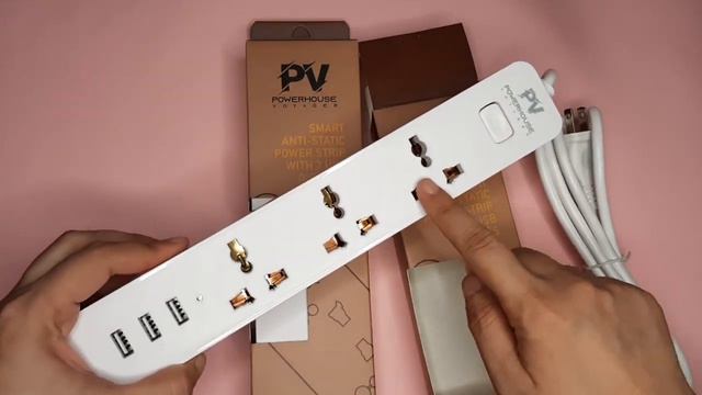 TECHNOPOP HAUL PART 9 POWERHOUSE VOYAGER SMART ANTI-STATIC POWER STRIP WITH 3 USB OUTPUTS | UNBOXIN
