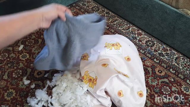 Как я шила лежачок для котика, Барсика. смотреть онлайн