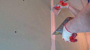 Как делать шпаклевку швов гипсокартона