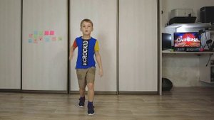 Дети танцуют Шафл! Shuffle Dance. Начало