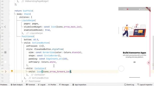Flutter Onboarding Screen | Flutter Liquid Swipe | Flutter Smooth Page Indicator [2023]