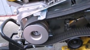 Мотокультиватор Sadko M500 натяжение ремня сцепления