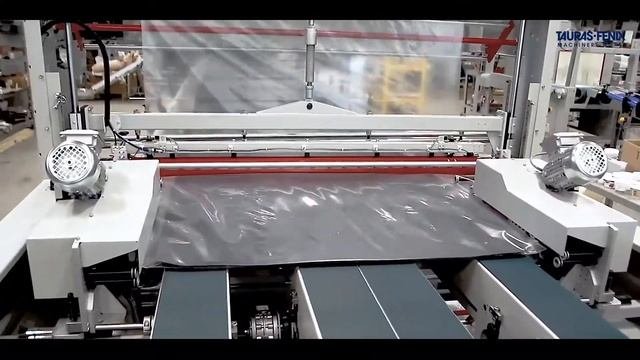 Автоматическая упаковка крупногабаритных изделий в пленку