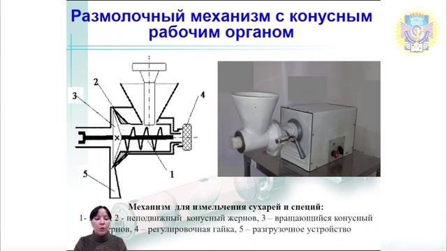 Измельчительное оборудование предприятий общественного питания