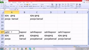 Free Learn MS  Office 2010 text formulas in excel in hindi