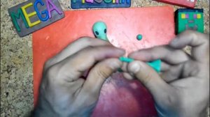 Как слепить из пластилина Горохострел из игры Растения против Зомби