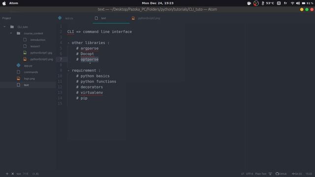 CLI_python_click #01 - introduction смотреть онлайн