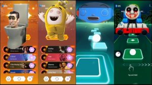 Skibidi Toilet vs Oddbobs Bubbles vs Tayo Little Bus Eater vs Thomas Train EXE | tiles hop-Kogaesr