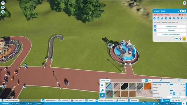 Planet Coaster Challenge Park - Pt.3 - Path problems. смотреть онлайн