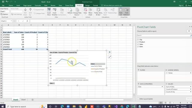Lesson15 - Line Chart in Excel- SSAS 1000 Videos смотреть онлайн