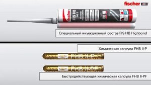 Химический анкер fischer Highbond FHB II