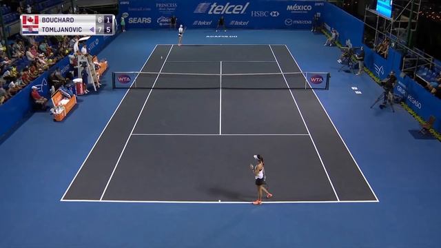 Eugenie Bouchard vs Ajla Tomljanovic смотреть онлайн