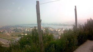 Вид на Николаевский мост с ул.  2 я Огородная  г.Красноярск