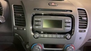 Kia Cerato как снять штатную магнитолу + Android