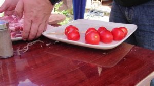 Стейки из свинины на гриле
