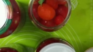 ЭТОТ СОК БЕСПОДОБЕН! ГОТОВЛЮ КАЖДЫЙ ГОД!  ПОМИДОРЫ ЧЕРРИ НА ЗИМУ❗