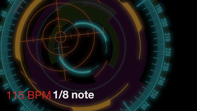 節拍器 115 BPM 1/8 note Metronome смотреть онлайн