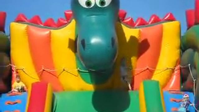 Надувная горка в Измайловском парке смотреть онлайн