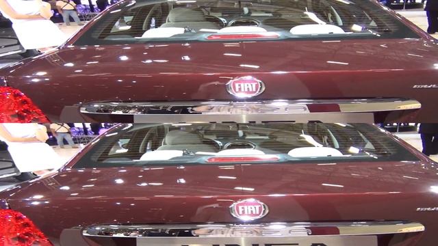 Fiat Linea 1.3 MultiJet 95 HP (2015) Exterior and Interior in 3D смотреть онлайн