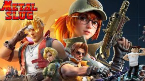 Метал Слаг VS Plants. Gameplay metal slug awakening