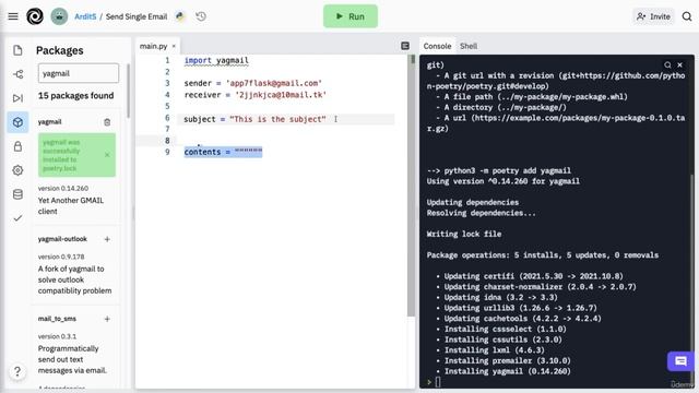Sending a Single Email with Python | Automate Everything with Python