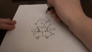 Как нарисовать кота Басика! How to draw a cat Basik!