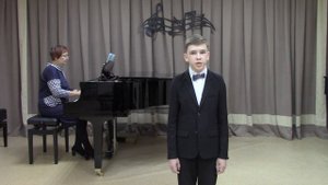 Гайзетдинов Кирилл. Муз.А. Аренского, сл. неизвестного автора "Комар один задумавшись"