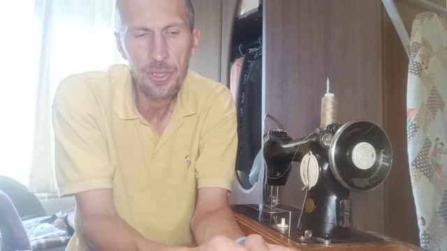швейная машина Подольск, регулировка длины стежка сломалась. смотреть онлайн
