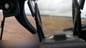 Уникальные кадры, Ка 52 прикрывает высадку десанта  Уничт ожение пози ции ВСУ