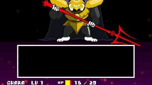 UNDERTALE Asgore Dreemurr Fight (Colored Sprite Mod)