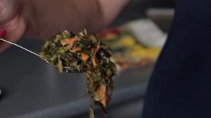 Постные щи из щеницы.