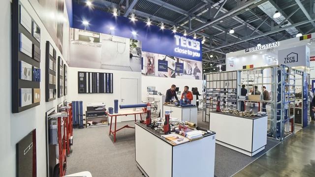 Выставочный стенд для компании ТECE Системс на выставке Aquatherm Moscow 2022. Сделано Global Event