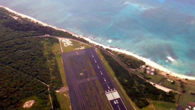 Flying over the Hawaiian islands.Летим над Гавайскими островами. смотреть онлайн