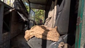 Самодельный вездеход для тайги.