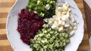 Свекольник на кефире - превосходное блюдо в жаркий день!