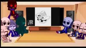 реакция сансов на комикс андертейл и бенди 2/2