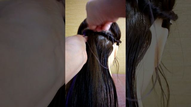 наращивание волос на трессах смотреть онлайн