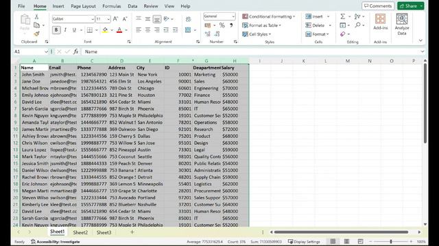 How to adjust Column width in Microsoft Excel | Excel for fresher series | Lesson 6