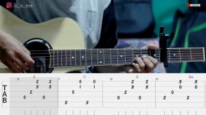 Boywithuke - Toxic Friends | Guitar Tutorial Fingerstyle | TAB + CHORD