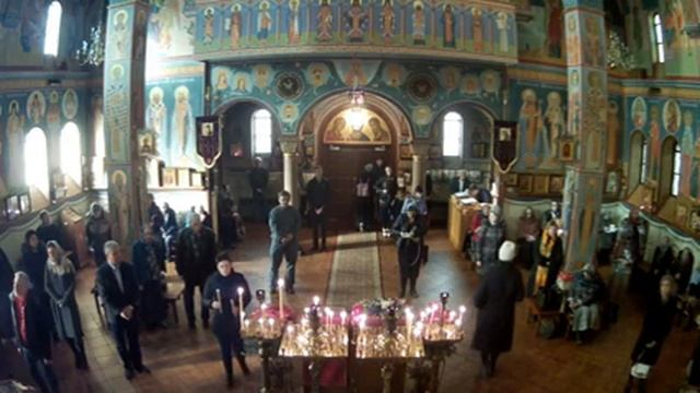 2019.12.25. Sts Spyridon of Tremithus and Venerable Herman of Alaska. Matins, Hours and Liturgy смотреть онлайн