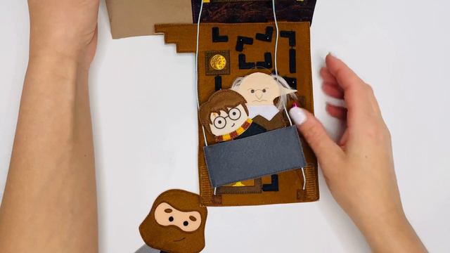 Банк Гринготтс. Гарри Поттер книга из фетра. смотреть онлайн