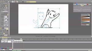 TV-paint 10 -  интерфейс, работа с таймлайном