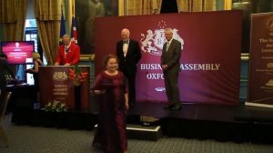 Ритмология Марченко. Награждение Евдокии Лучезарновой (Марченко) в Оксфорде.