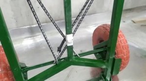 строительная телега грузоподъёмностью 200 кг. своими руками