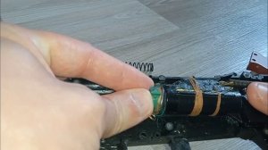 Игрушечный автомат пульковый. Ремонт. Разбор. Усиление.